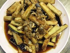 蛤蜊肉拌茄子-华春餐馆(鱼山路店)