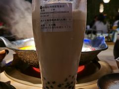 大红袍珍珠奶茶-湊湊火锅·茶憩(杭州湖滨银泰in77店)