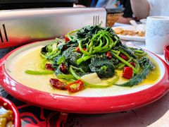 炝炒红薯尖-红辣椒·川菜·火锅(朝外店)