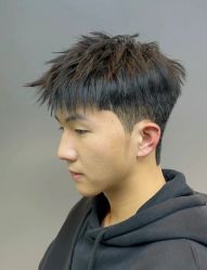 -一家只做男发烫染的店