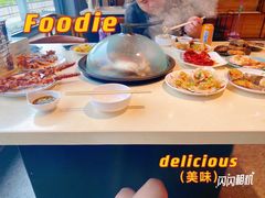 -蓝珊海鲜澳洲和牛自助餐厅