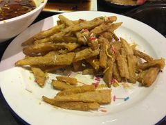 咸蛋黄焗南瓜-粗粮人家·东北菜(洋桥店)