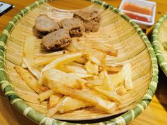 干炸臭豆腐-丁记盐蘸牛肉·新杭菜(河东路店)