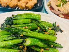 猪油渣生炒手工菜心-粤·向群饭店(泮塘路店)
