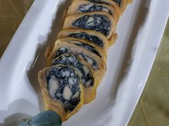 鸡蛋乌鸡卷-金鹤酒店•本地海鲜•莱州菜