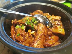 咸鱼茄子煲-汤城小厨•粤菜•靓汤(苏州街店)
