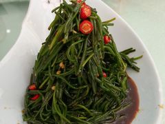凉拌沙葱-尚品清汤羊肉