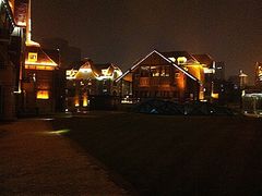 夜景-天津津利华酒店
