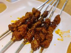 回忆小串-街角等你.大连海鲜烧烤.经典铁板海鲜串(西安路店)