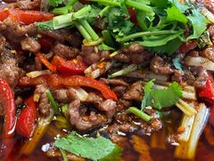 爆炒牛肉丝-乐山第一家临江鳝丝(茶坊路店)