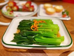 白灼本地甜菜心-禄运茶居·手工点心(猎德店)