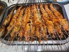 烤大虾-众想海鲜·烧烤·海肠捞饭·渔家菜(孙家疃店)