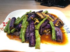 茄子豆角-王胖子土菜馆·特色杭帮菜·农家土菜
