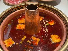 香辣鱼火锅-同心如意传统铜火锅