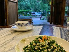 香干炒马兰头-礼耕堂·百年茶人餐厅(梅家坞店)
