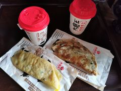 好神气早餐蛋饼两件套餐-永和大王(长寿路店)