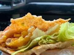 -小红车炸蛋葱油饼