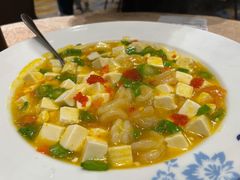 鸡汤鲜虾滑豆腐-桃源阁(西樵山店)