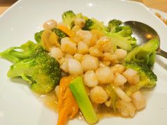 扇贝炒西兰花-Isla Sugbu Seafood City