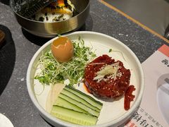 -草家酱蟹炭火烤肉店(珲春南路二店)