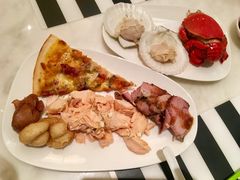 铁板烧烤-万达文华酒店·48F云端窗景美食汇自助餐厅