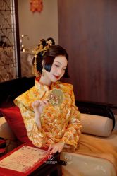 -桃子造型婚纱礼服(凤起广场店)