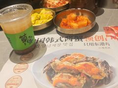 -草家酱蟹炭火烤肉店(珲春南路一店)
