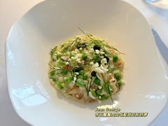 帝王蟹蟹肉烩饭配甜豆和莳萝-Jean Georges