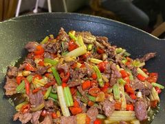小炒黄牛肉-慕湘精致湖南菜(水贝店)