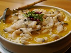 莜面鱼鱼酸汤乌鱼片-竹里馆 ·茶食(奥体店)