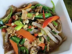 自制魔芋炒肉-沩楚美食