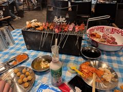 -生火火·地摊小炉子烧烤自助.鲜切牛羊肉(龙湖北城天街店)