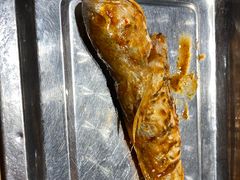 烤黄花鱼-直隶安家牛肉罩饼(新石店)