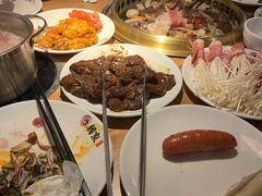 -韩京炭火烤肉自助料理(柯桥万达店)