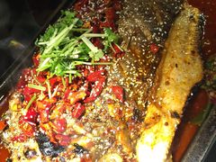 -探鱼·鲜青椒爽麻烤鱼(三水广场店)