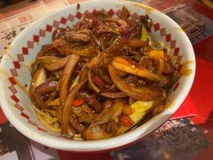 小炒黄牛肉浇头拌粉-味福记·本地特色菜(八一万达广场店)