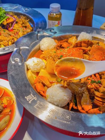 美食·在瑶湖大学城发现了便宜好吃的肉蟹煲