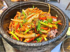 香辣鸡石锅拌饭-兰正韩·韩国料理(春熙路店)