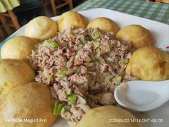 虾酱窝窝头-华圆美食-老蓬莱菜(蓬港路店)