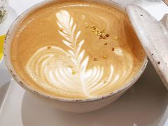 桂花拿铁-茶是一枝花泡茶店