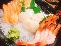 三文鱼刺身-赤坂亭M9和牛烧肉(世博源店)