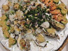 霸气海鲜簸箕拼盘盘-仑头海鲜城(仑头环村南路店)