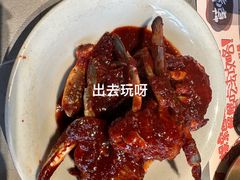 -草家酱蟹炭火烤肉店(珲春南路一店)