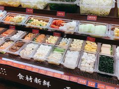 自助取餐区-小蛮椒麻辣烫·麻辣拌(青浦宝龙店)