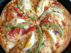 牛油果大虾披萨-必胜客(会展店)