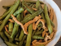 豆角丝炒肉拌转百刀-日上三甘(三里屯店)