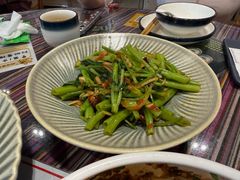 傣家酸竹笋炒通菜-呐咪傣园·云南菜(石厦店)