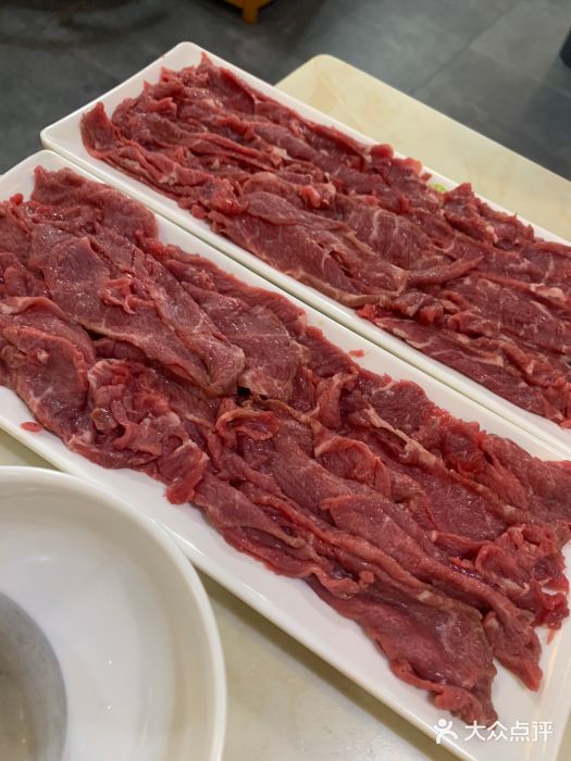 潮汕林记牛肉火锅吊龙心肉图片