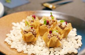 Fresh Shrimp Quinoa Salad Tartare