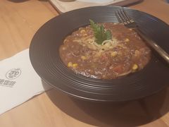 黑椒牛肉意面-ZING COFFEE 镜咖啡